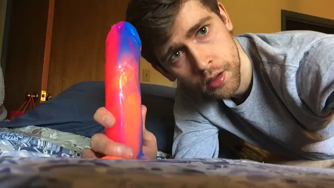 Deepthroat Dildo NSFW clip