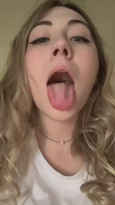 ahegao onlyfans saliva clip