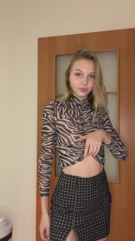 girlfriend teen tits petite tiny-tits clip