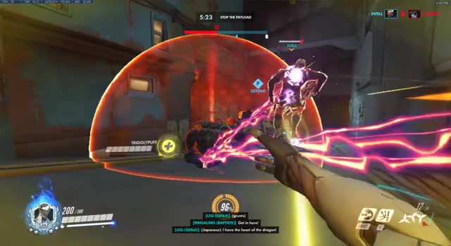 genji solo ult on mercy cause why not junkertown