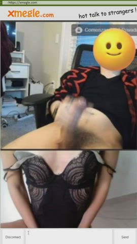 Flashing tits in fake omegle