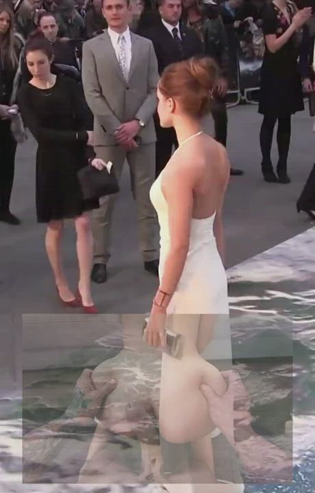 Ass Clapping Emma Watson Tight Ass clip