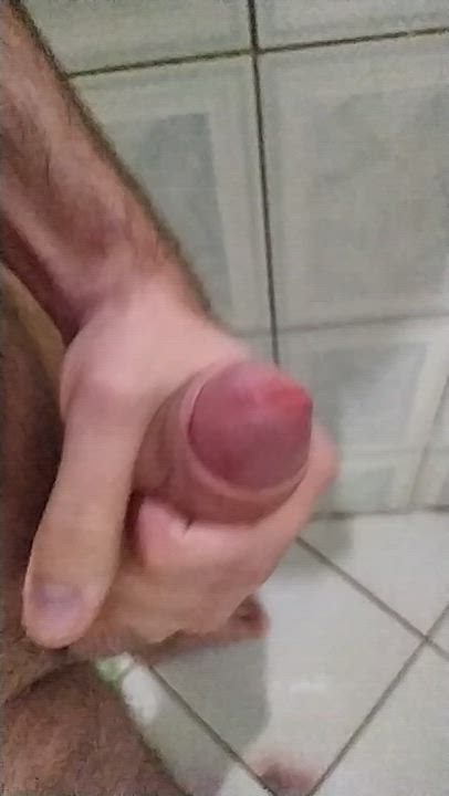 Bath Big Dick Cum clip