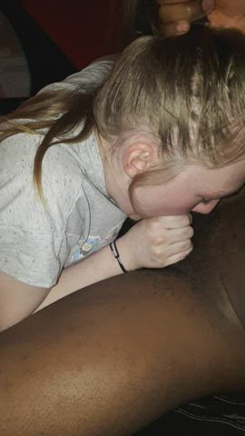 amateur bbc blowjob interracial clip