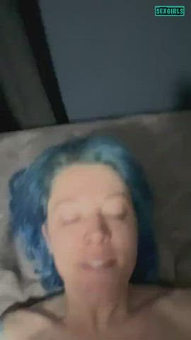 blue cock cum cum in mouth cum swallow cumshot clip