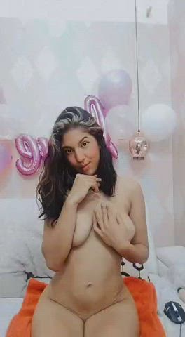 Big Tits Latina Naked Natural Tits Sensual clip