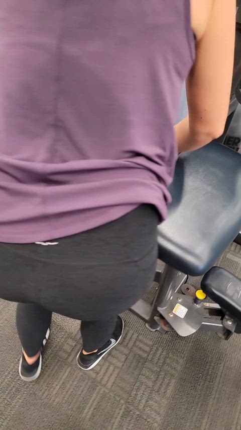 Fitness mom trying to fit it in!