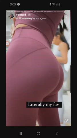 Ass is fat in those leggings