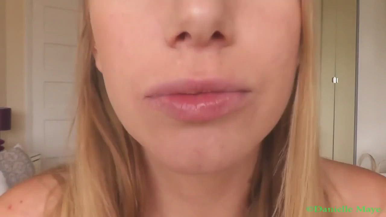 Blonde Cum In Mouth POV clip