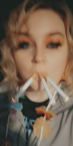 Female Fetish Smoking clip