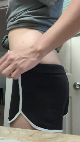 ass butt plug shorts spanking clip