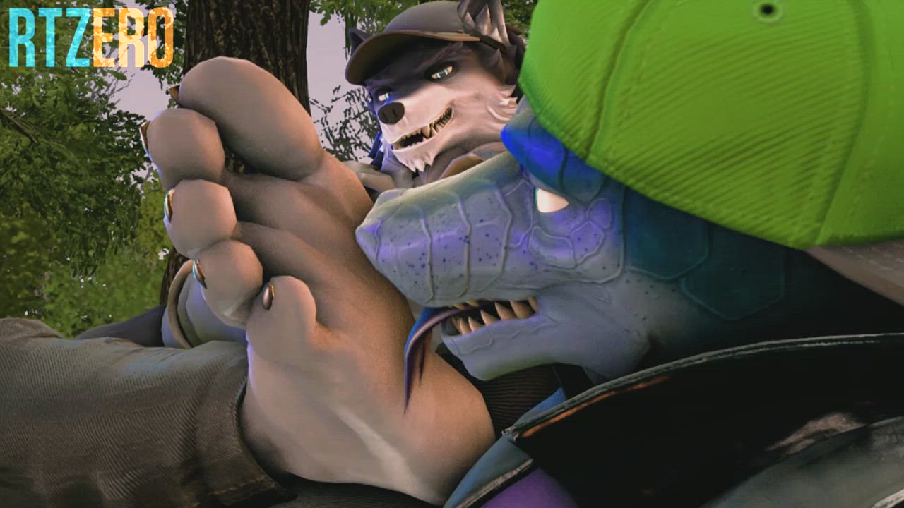 3D Animation Feet Gay clip