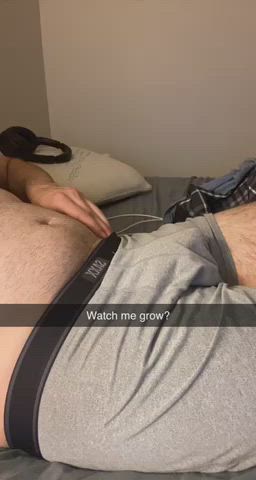Watch me grow?