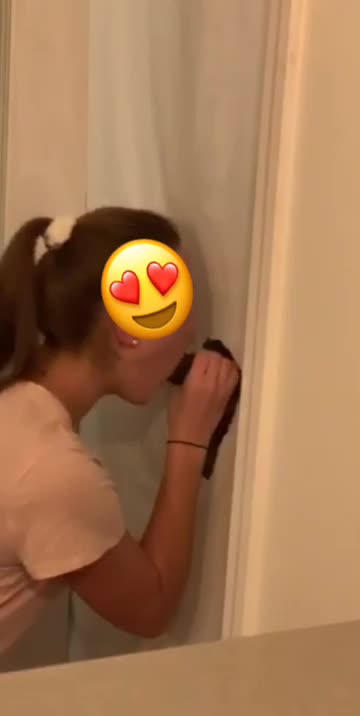 First time going to a glory hole! This hotwife knew what she was doing!