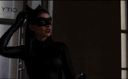 Anne Hathaway Catsuit Celebrity clip