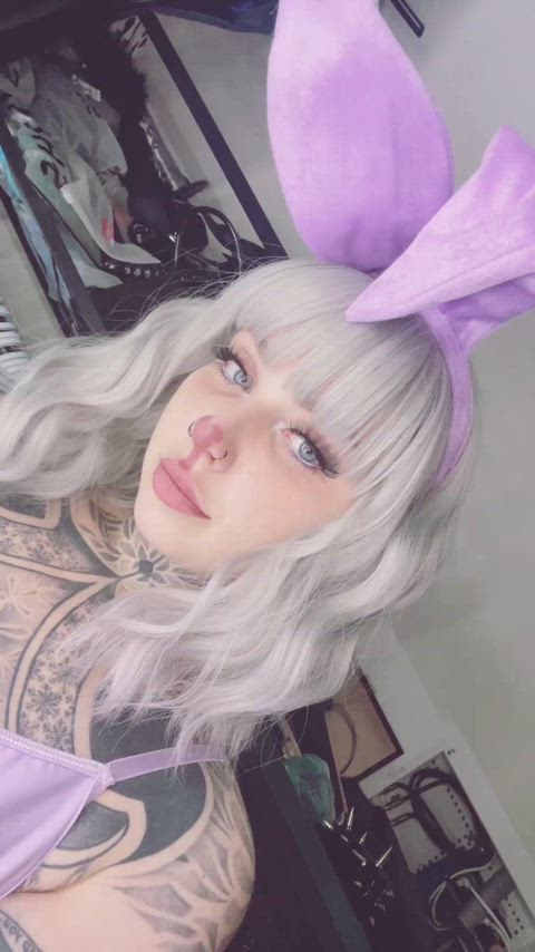 bunny cute mistressmercyrage mean-girls pale-girls suicide-girls clip