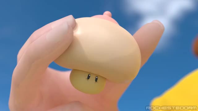 412040 - 3D Animated Blender Princess Daisy Super Mario Bros rochestedorm
