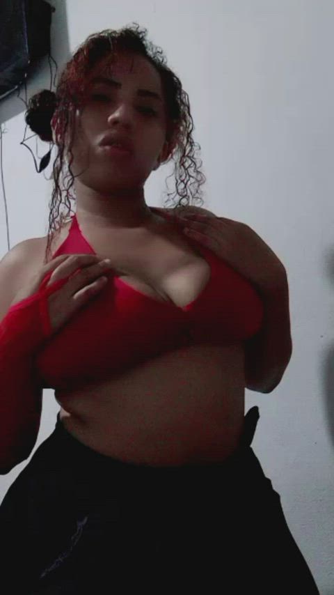 amateur latina big tits tits natural tits huge tits bouncing tits boobs big ass clip
