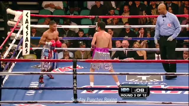 Yuriorkis Gamboa drops Jorge Solis in the blink of an eye, and then does it again