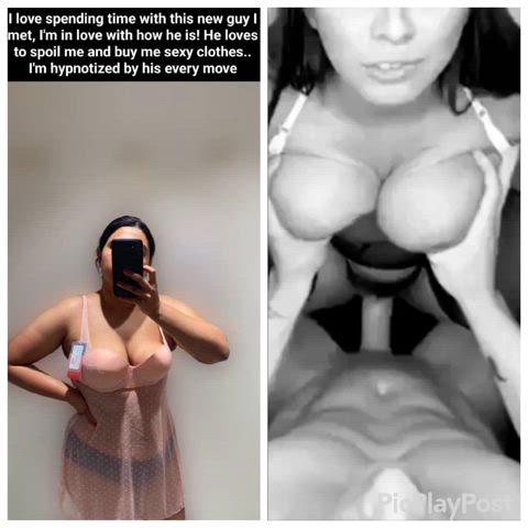 boobs boyfriend ex-boyfriend hotwife housewife wifey clip