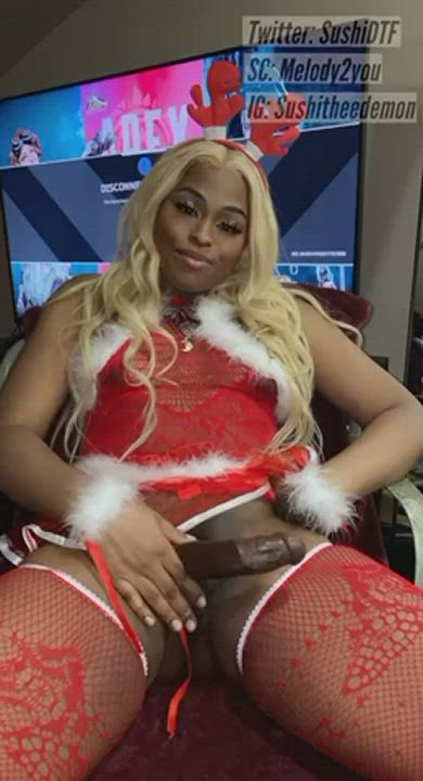 Christmas is over but still come sit on Mrs.Clause lap 🥺