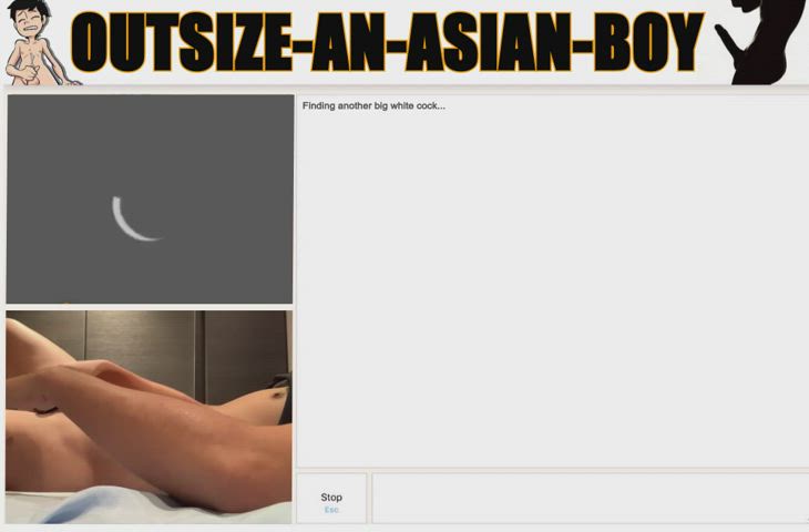 This Asian boy couldn't find a single white man close to his size.
