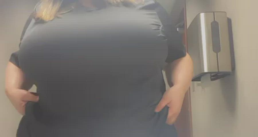 bbw big tits titty drop clip