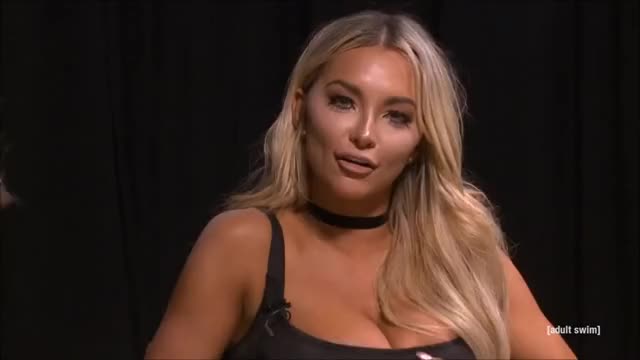 Lindsey Pelas on Eric Andre