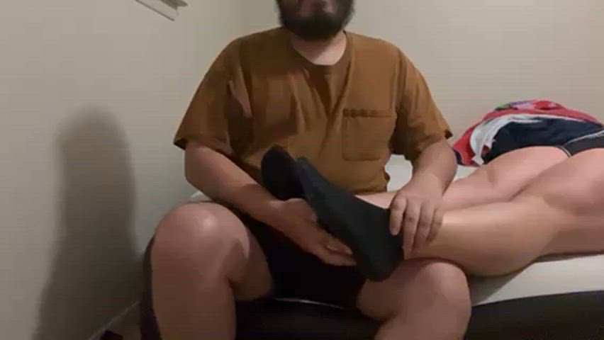 ankle socks feet socks tickling clip