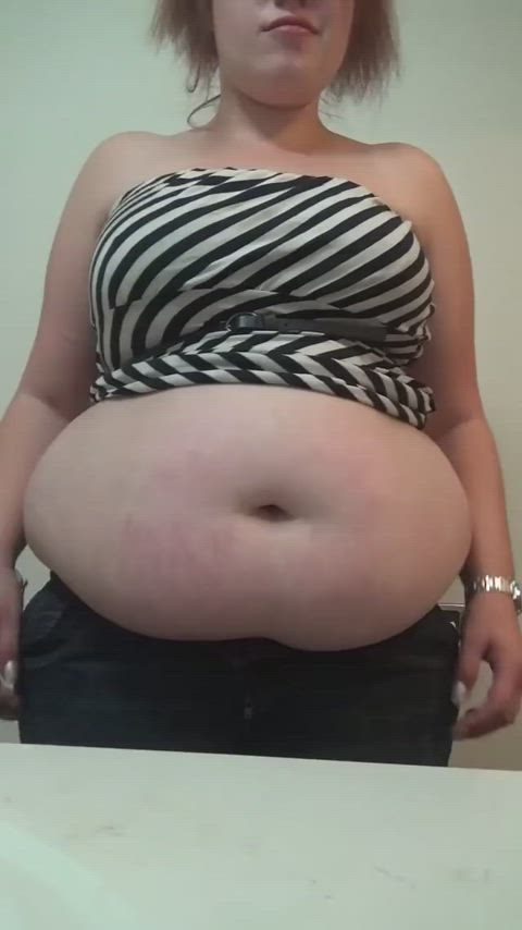 bbw chubby jiggle belly clip