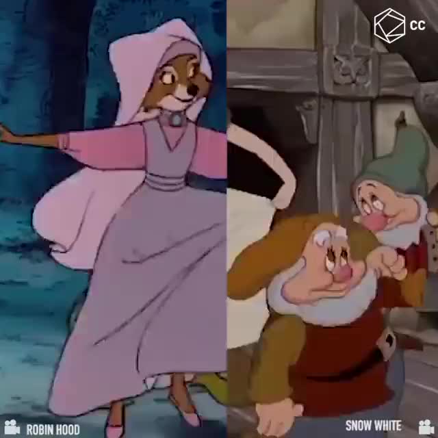 How Cartoons Reused Animations by Disney and Cultura Colectiva