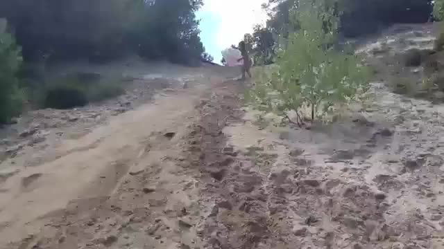 Sliding Down a Sand Dune