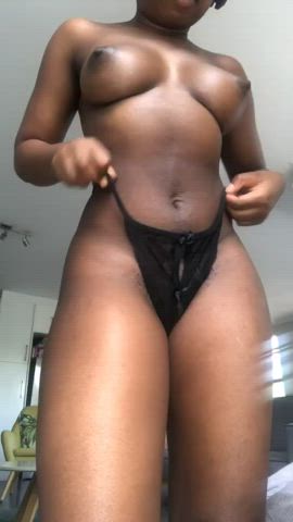 ass crotchless ebony tits clip