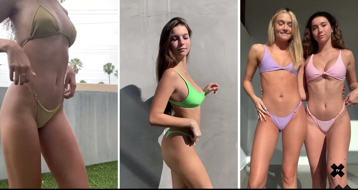 babes bikini blonde clip