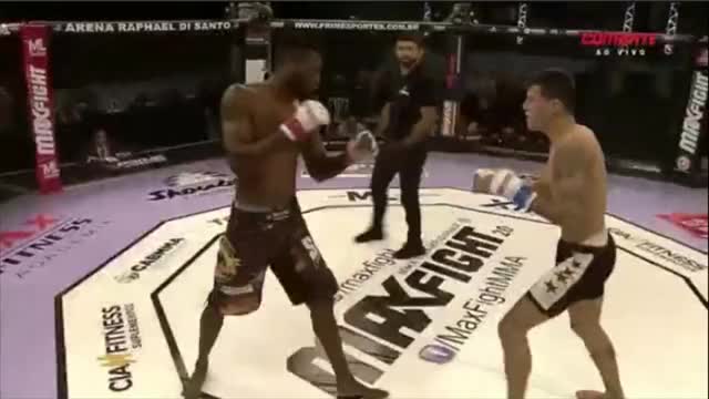 Bruno Silva destroyed Netto Maccari with a vicious combo that just never seemed to