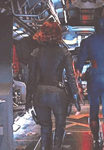 Wanna smack Scarlett Johansson's big Black Widow booty
