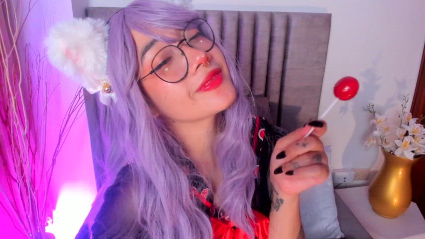 babe cute fetish hentai lipstick fetish petite sucking teen tongue fetish clip