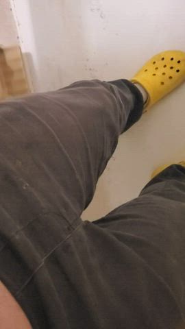 femboy pants pee peeing wet clip