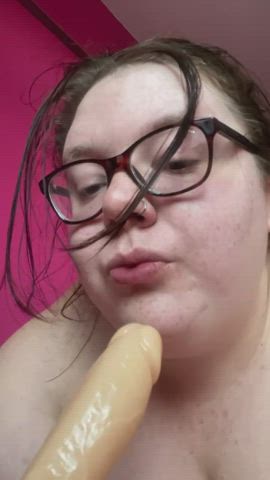 BBW Blowjob Spit clip