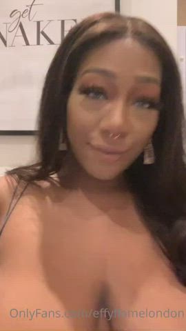 big tits ebony tits clip