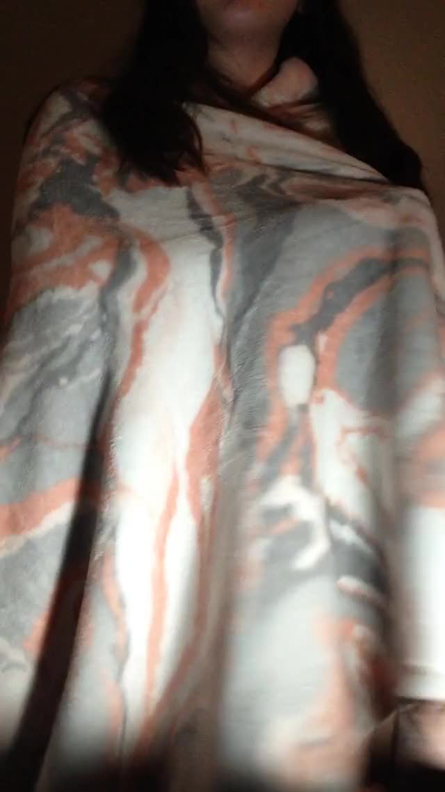 Come under my blanket please (F) (GIF)