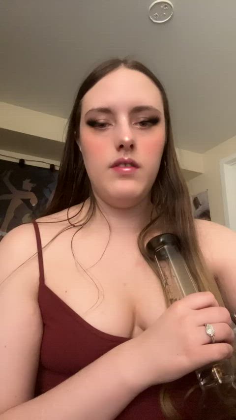 amateur cute homemade onlyfans pov pornstar smoking tits clip