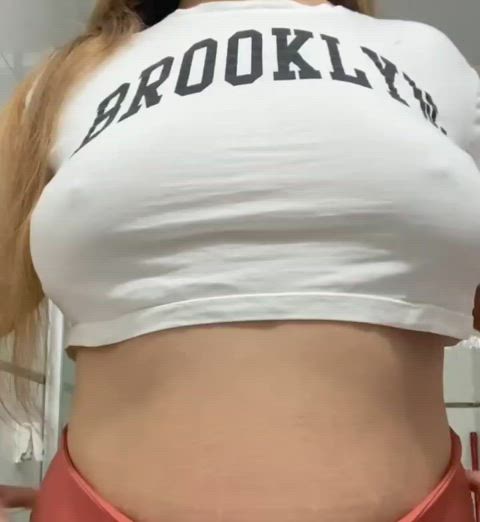 amateur bbw big tits blonde boobs chubby cute natural tits onlyfans tits clip