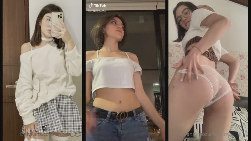 babecock split screen porn tiktok clip