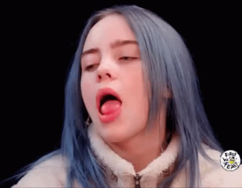 celebrity cock shock emo goth long tongue teen tongue tongue fetish clip