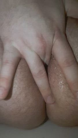 ass asshole fingering gay hairy moaning wet clip