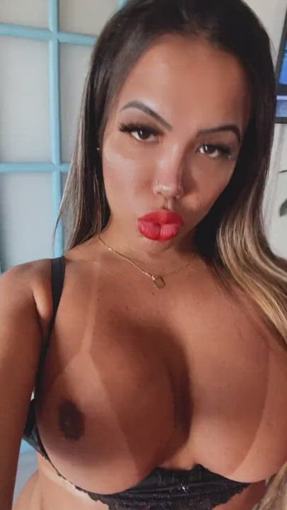 Biana Trump Big Tits Brazilian Pretty Tanlines Topless Trans clip