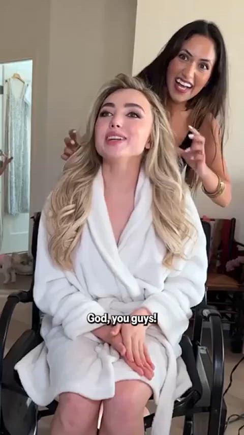 blonde celebrity peyton list clip