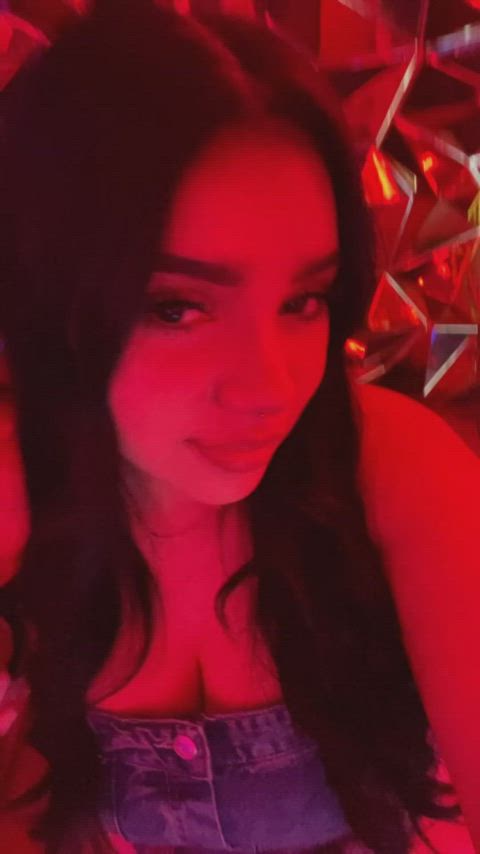 club cute latina nightclub onlyfans selfie clip