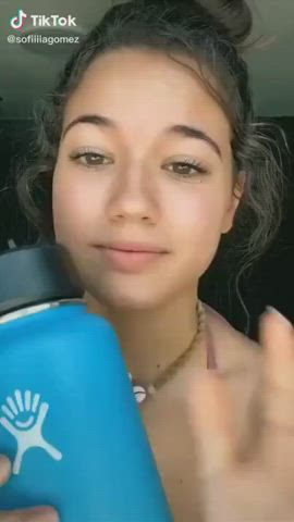 18 years old boobs booty girls pretty sex starlet teasing teen tiktok clip